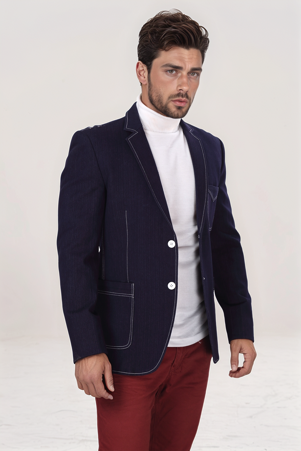 Dark Wine Blazer