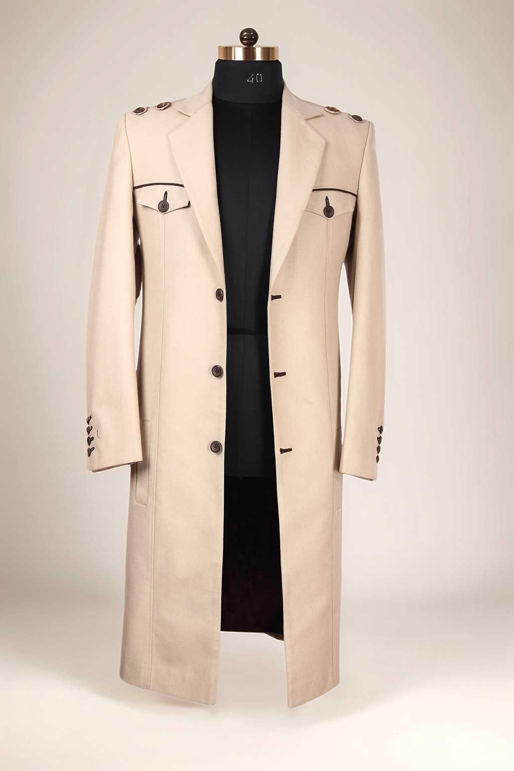 Beige Long Coat
