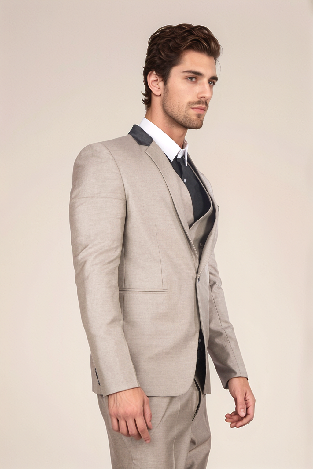 Beige Blazer
