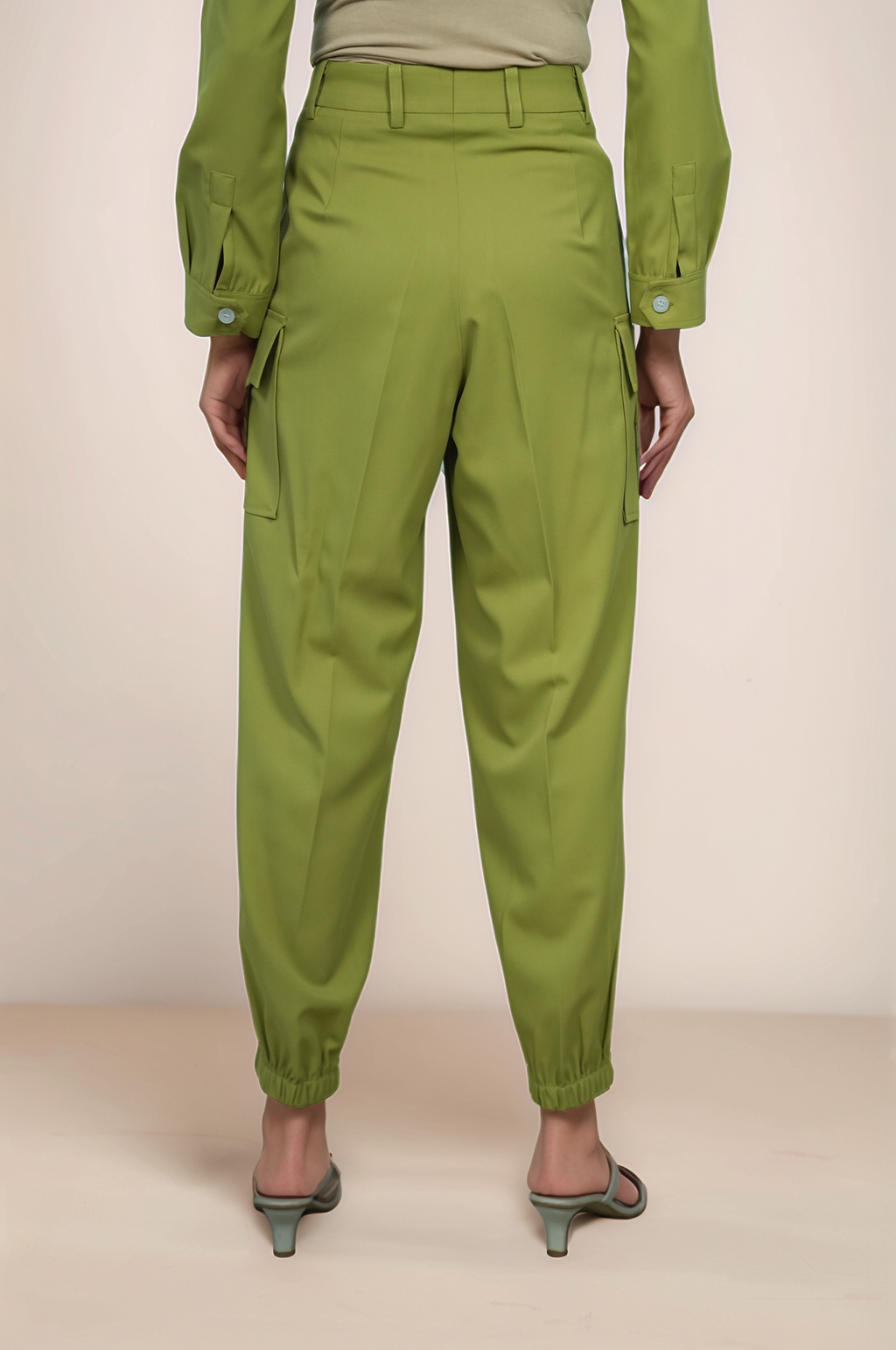 Sage Green Casual Jacket Co-ord Suit