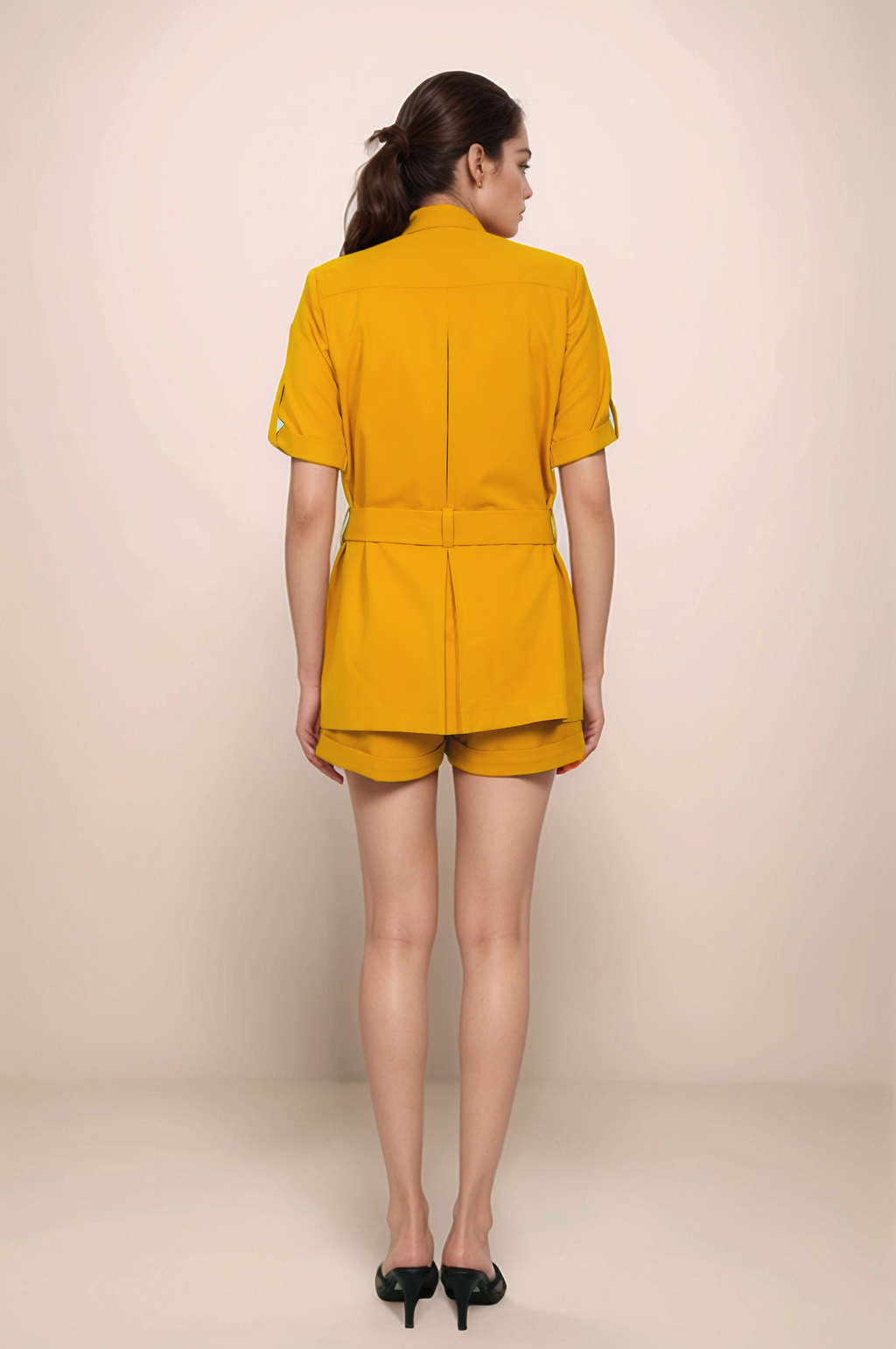 Turmeric Yellow Safari Jacket