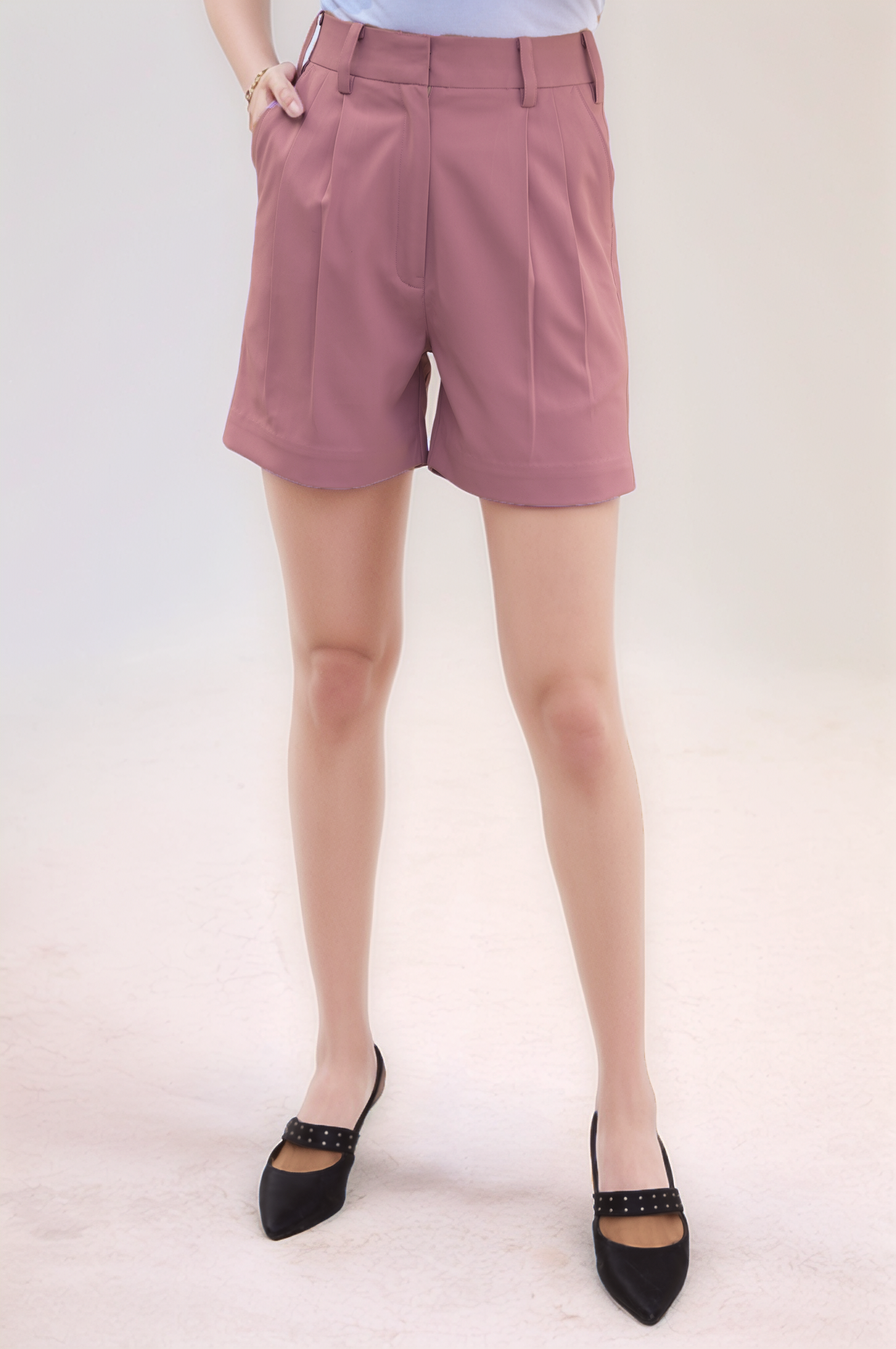 Onion Pink Shorts Co-ord Suit