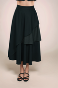 Black Layered Skirt