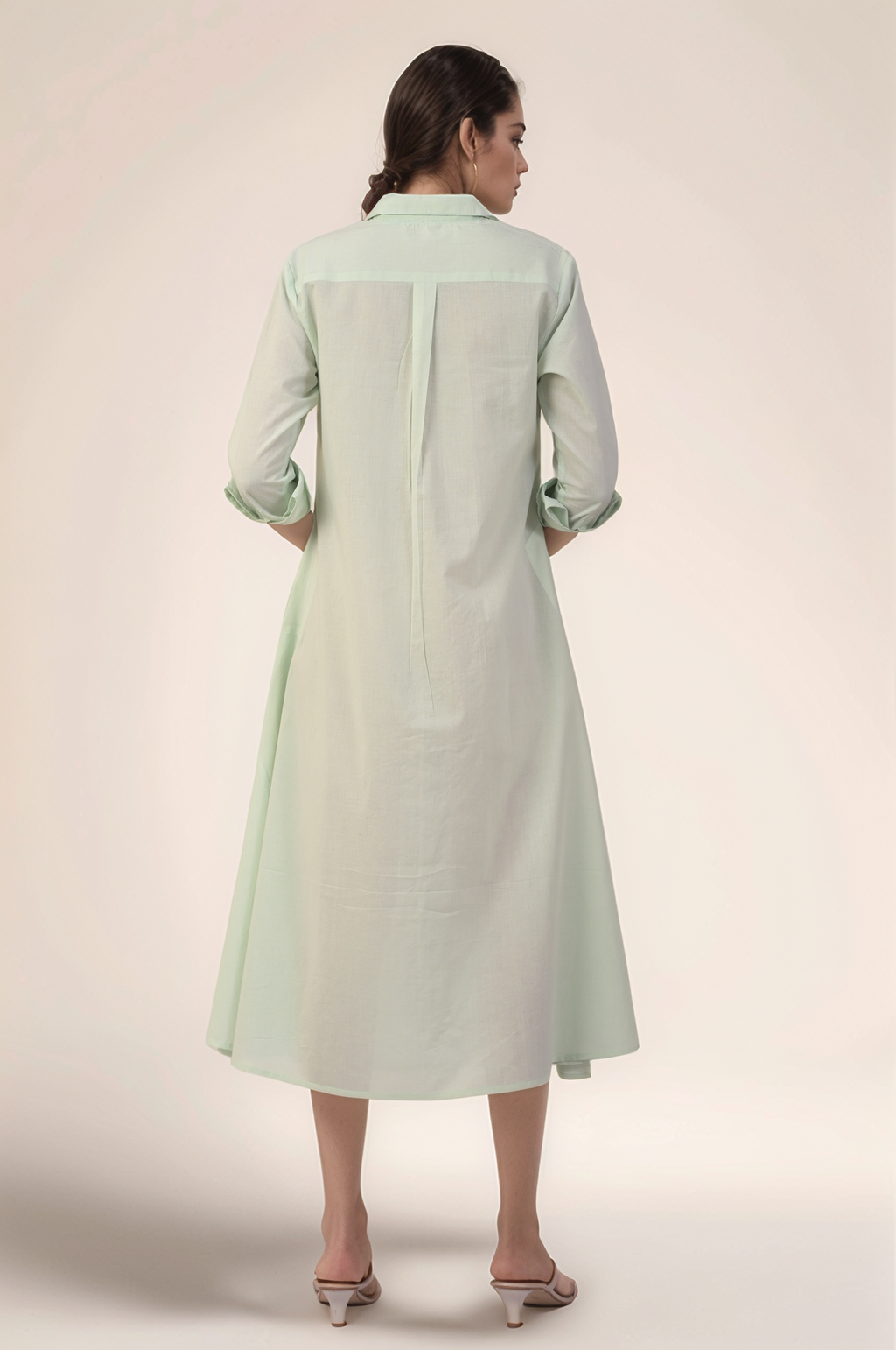 Mint Green Cotton Dress
