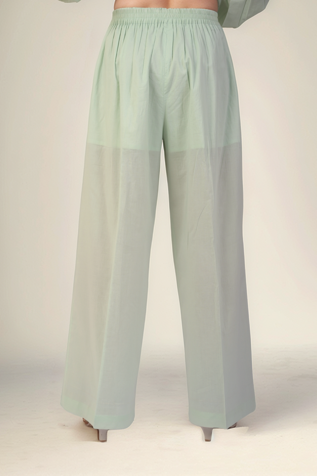 Mint Green Classy Cotton Co-ord suit