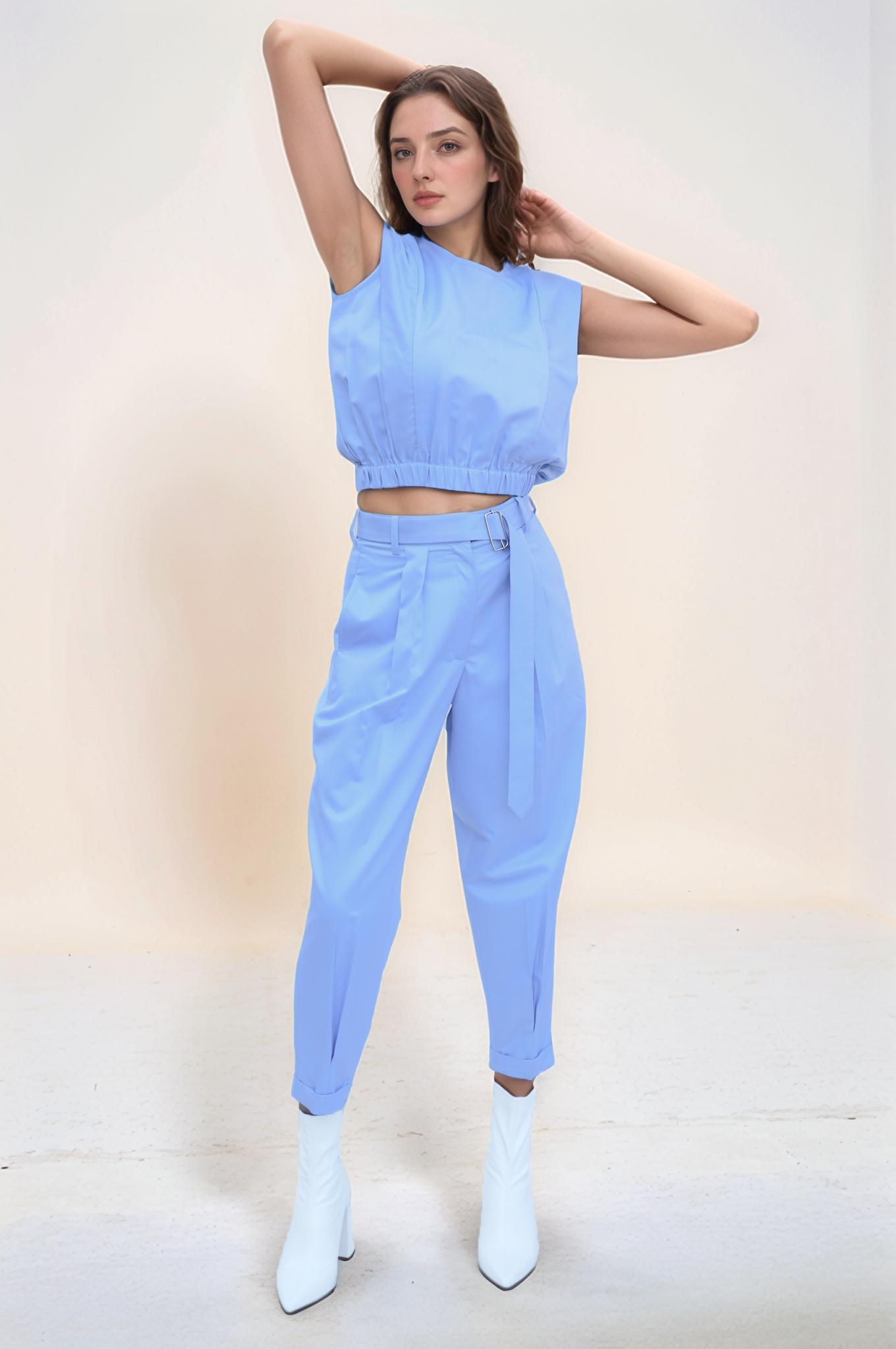 Lilac Blue Co-ordSuit