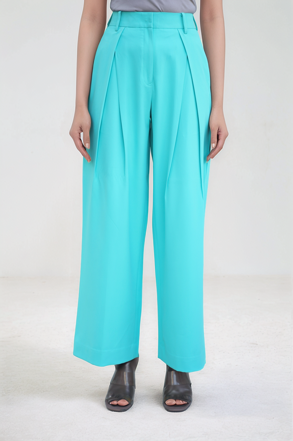 Sea Blue Single Breasted Waistcoat Co-ord suit