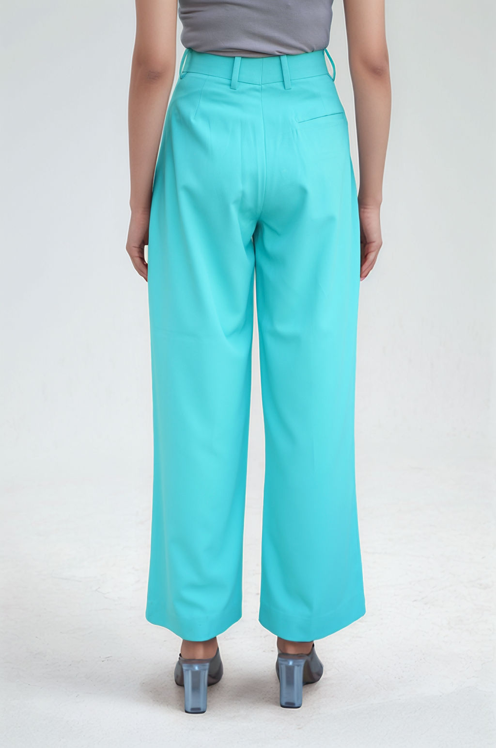 Sea Blue Single Breasted Waistcoat Co-ord suit
