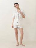 White Shorts Night Suit