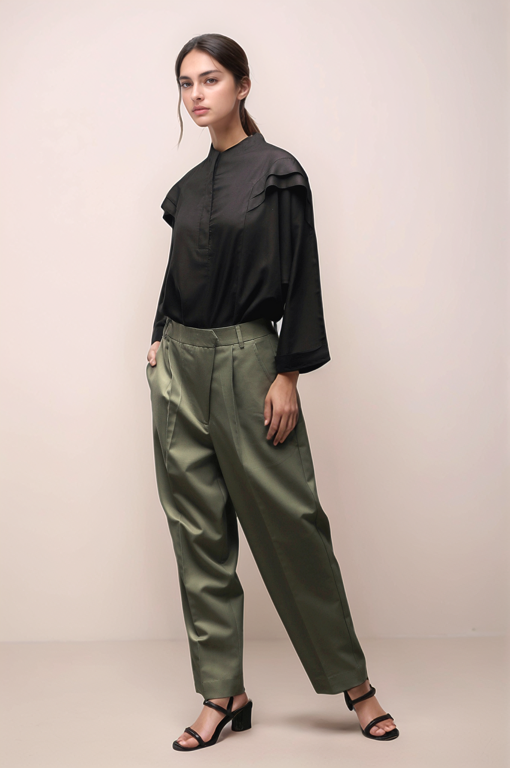 Sage Mist Baggy Pants