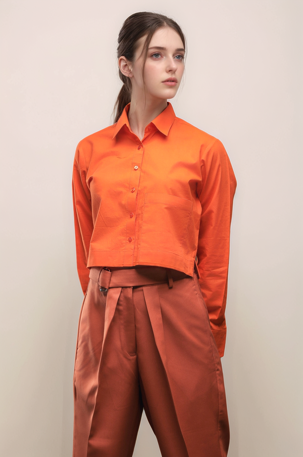 Orange Crop Shirt