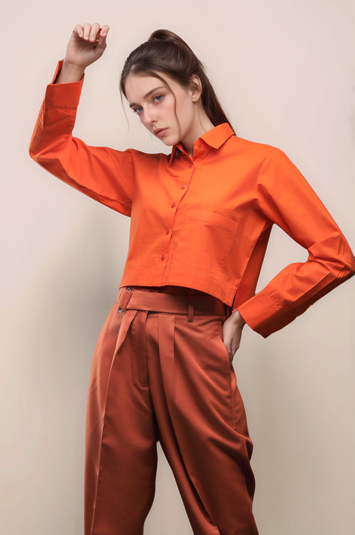 Orange Crop Shirt