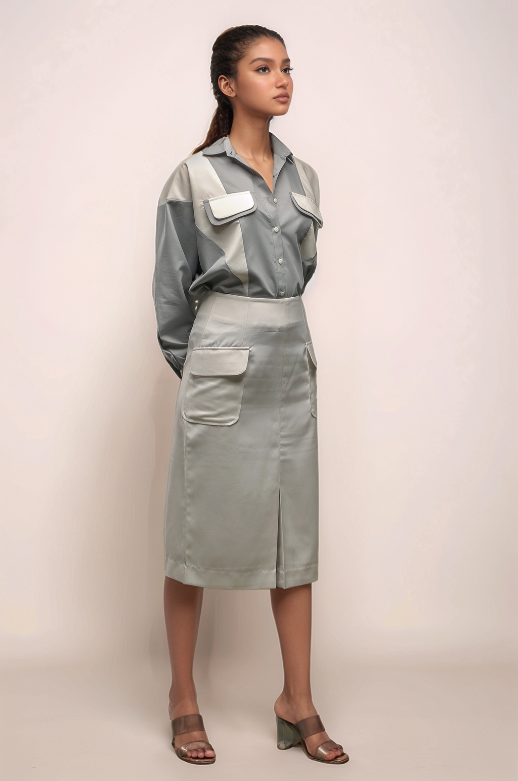 White Pencil Skirt