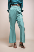 Sky Blue Bellbottom Trouser