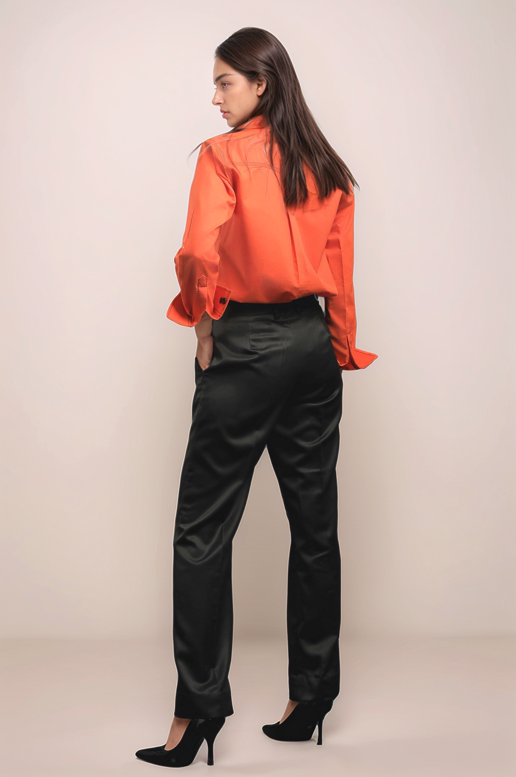 Black Straight Formal Trouser