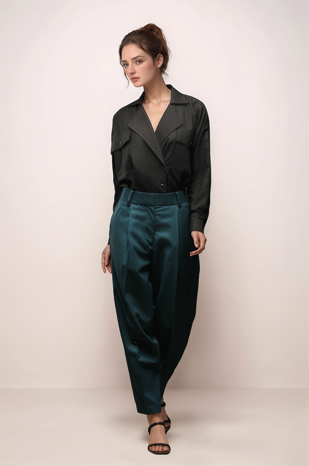 Rama Blue Baggy Pants