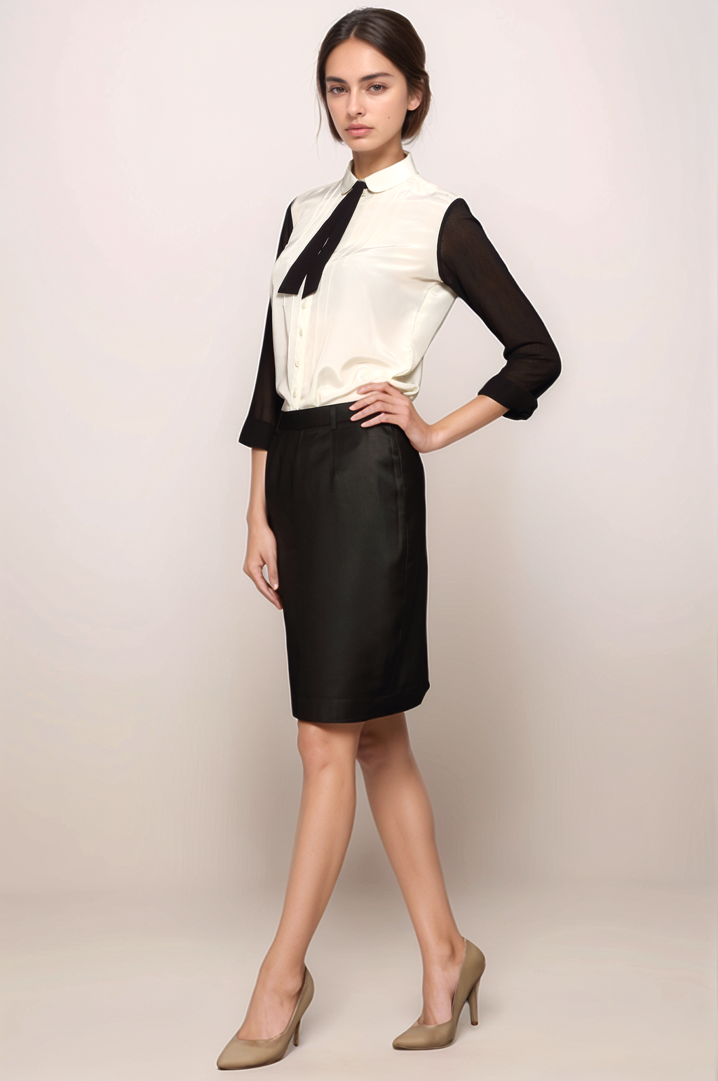 Black Formal Skirt