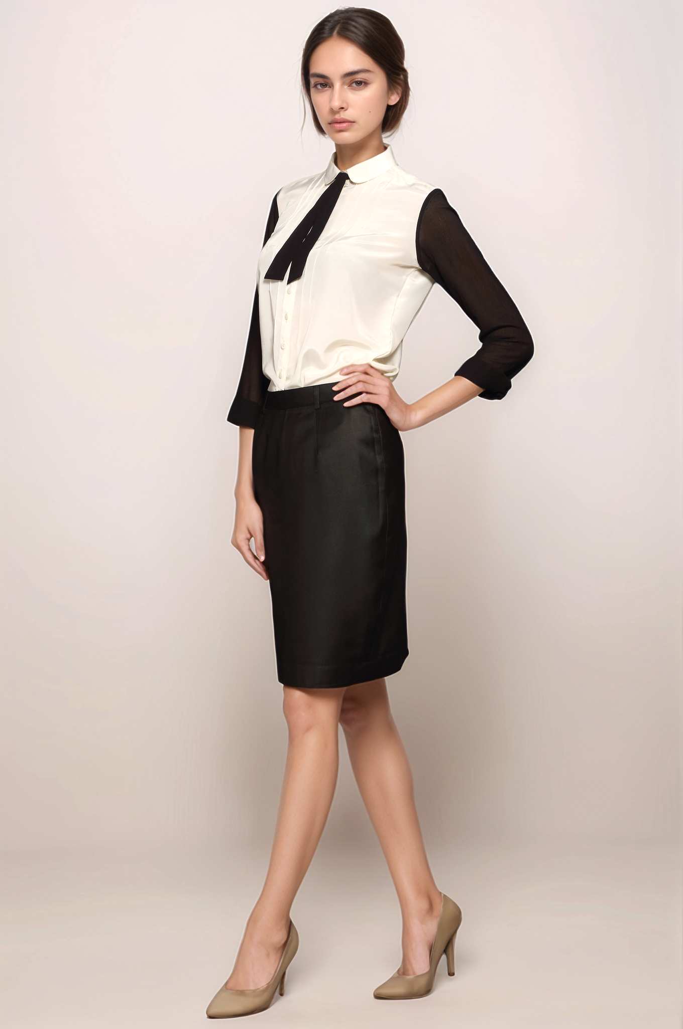 Black Formal Skirt