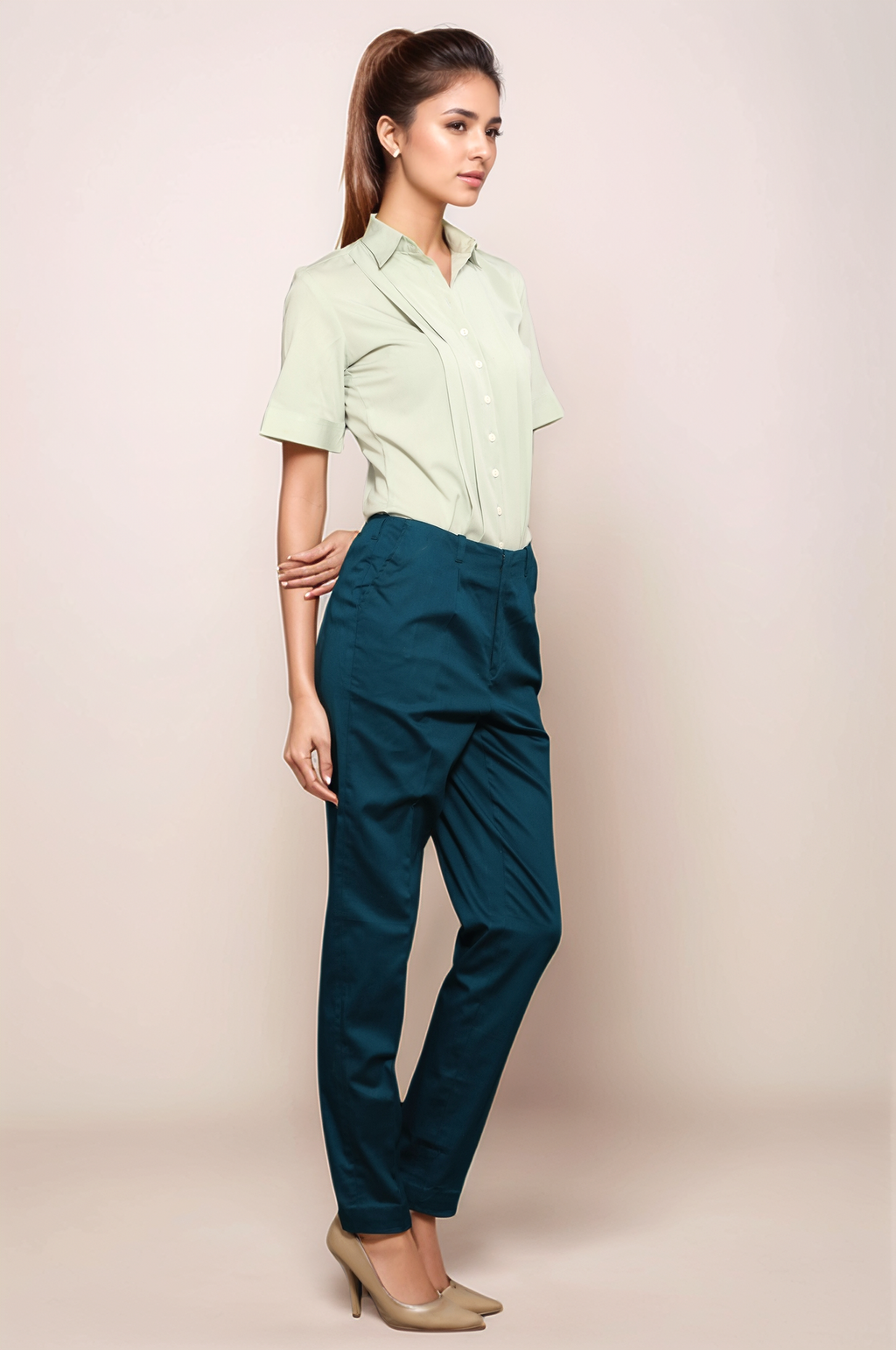 Rama Green Trouser