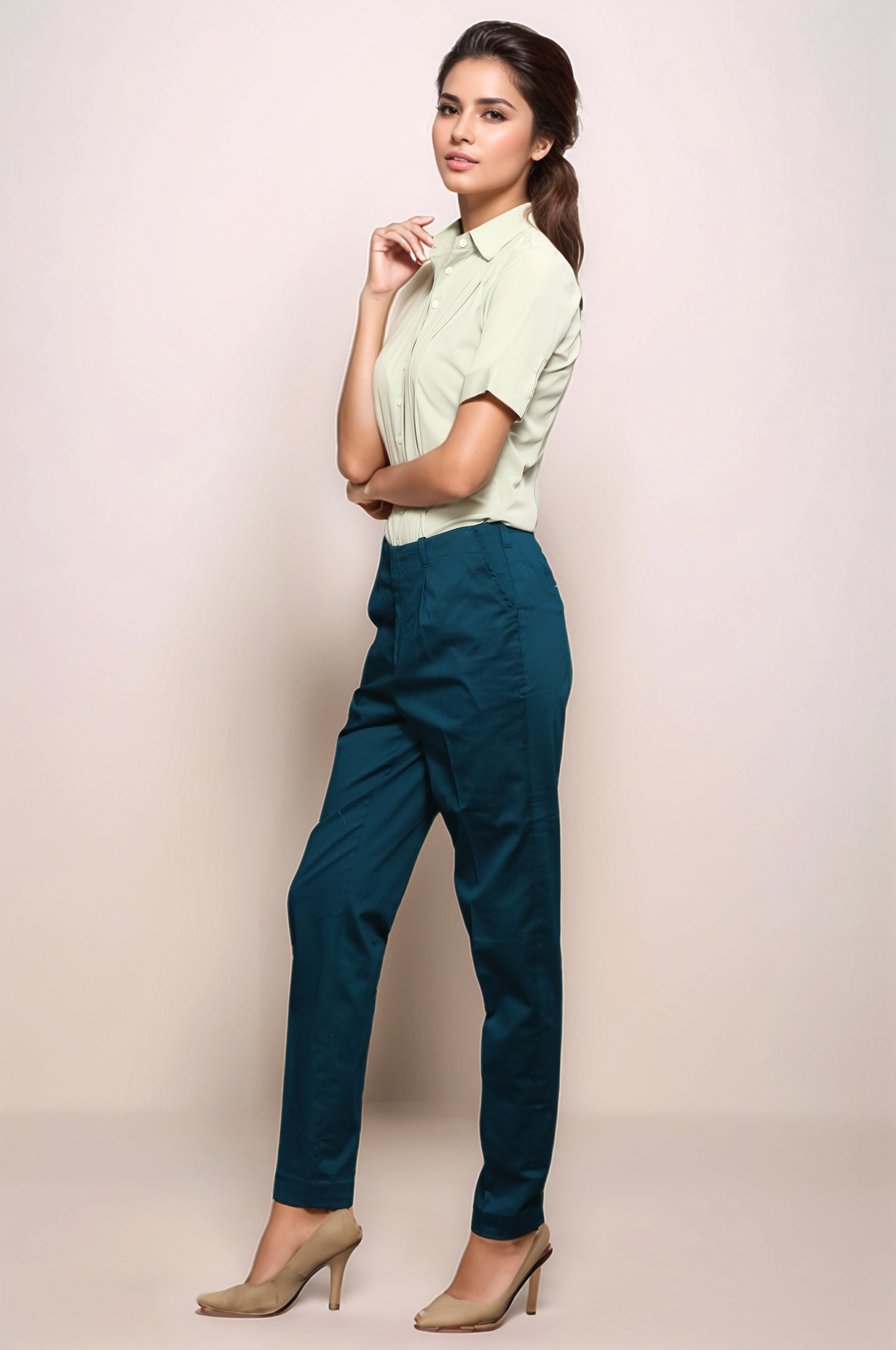 Rama Green Trouser
