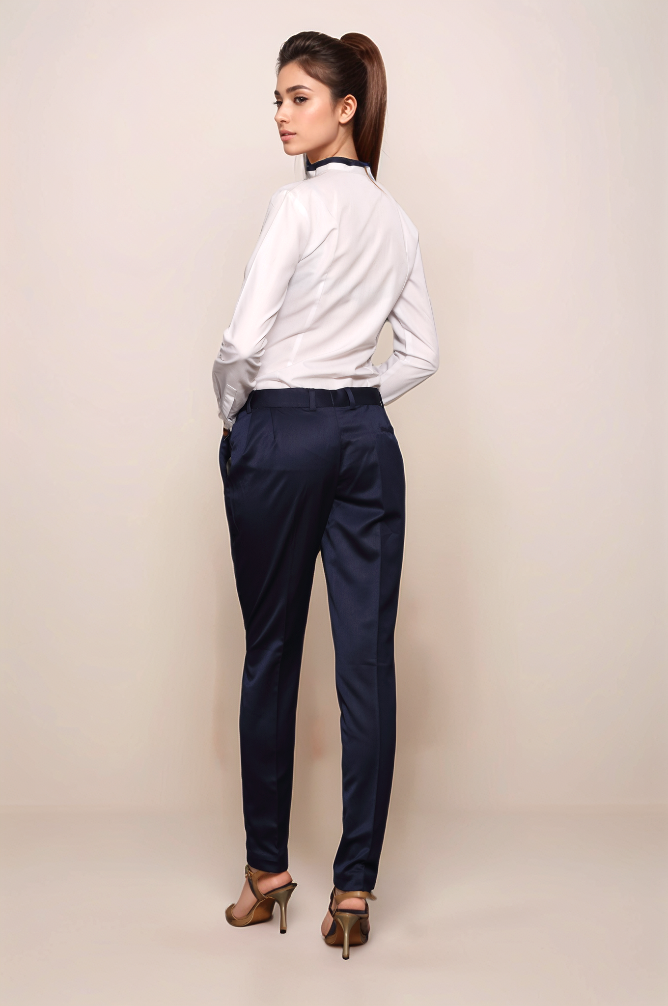 Navy Blue Trouser