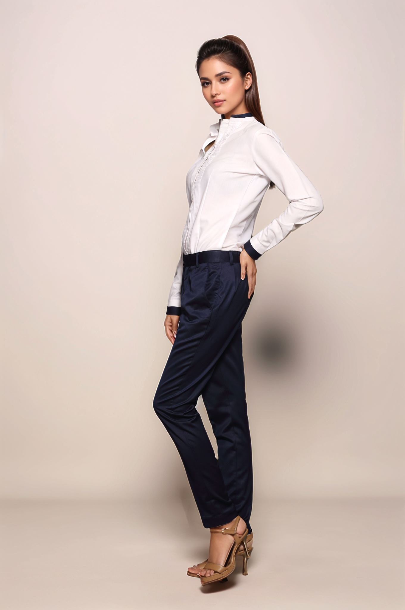 Navy Blue Trouser