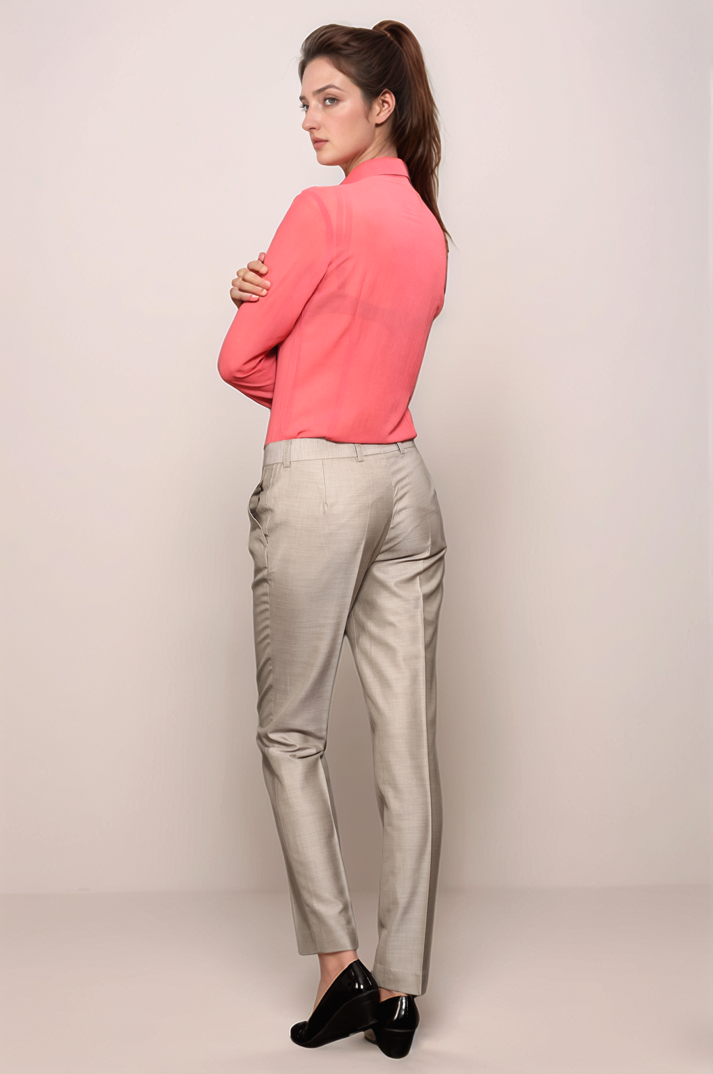 Grey Formal Trouser