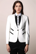 White Classy Blazer