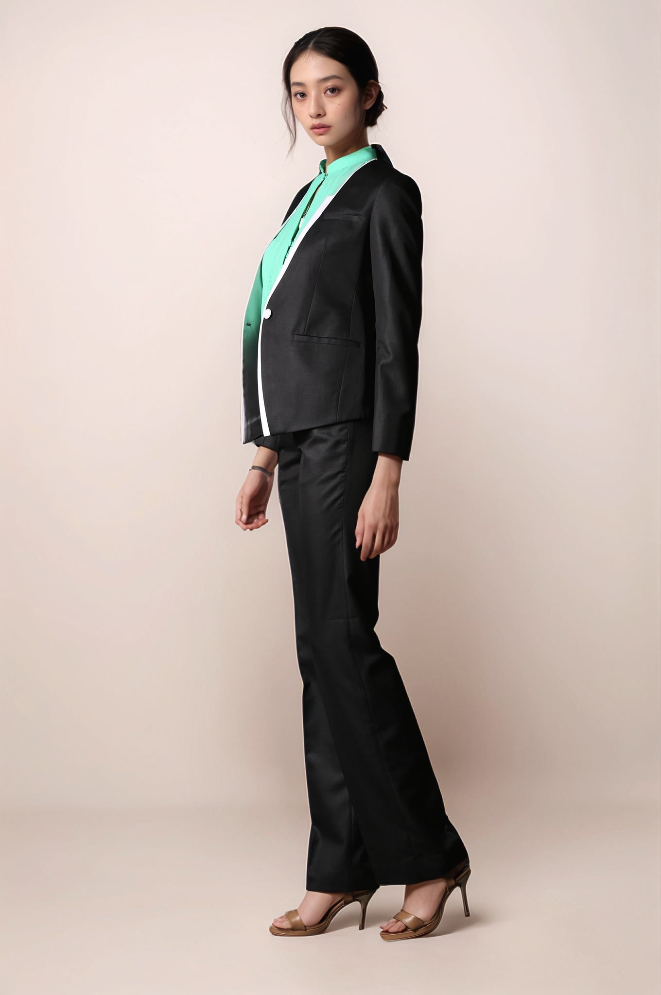 Black And White Classy Blazer
