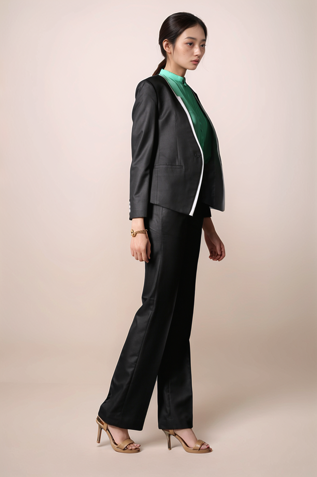 Black And White Classy Blazer