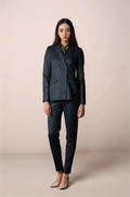 Deep Green Double Breasted Blazer & Olive Green Formal Trouser