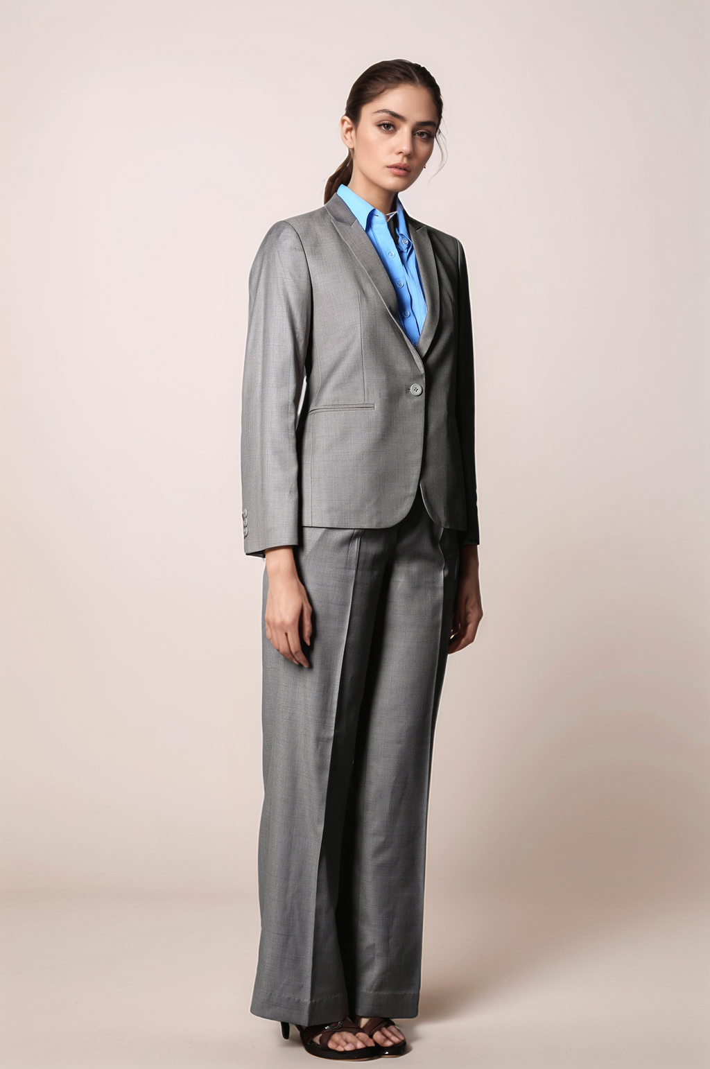 Grey Parallel Trouser