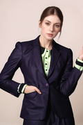 Deep Purple Formal Blazer