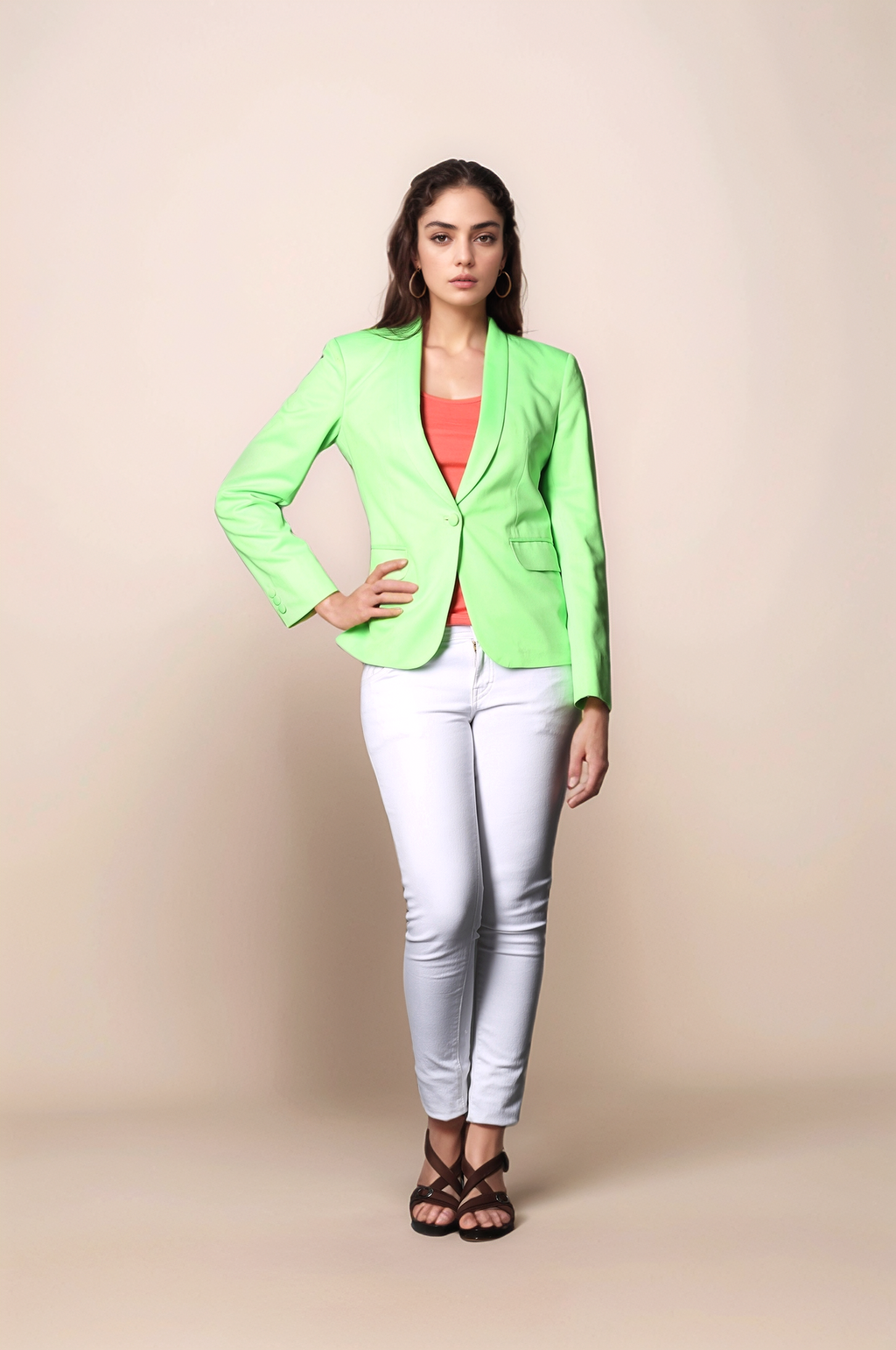 Fluorescent Green Coat